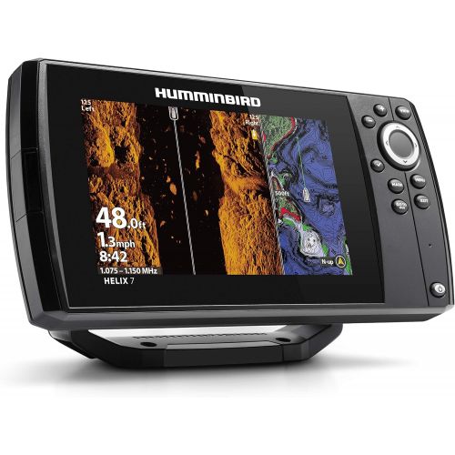  Humminbird 410950-1NAV HELIX 7 CHIRP MSI (MEGA Side Imaging) GPS G3 NAV Fish Finder