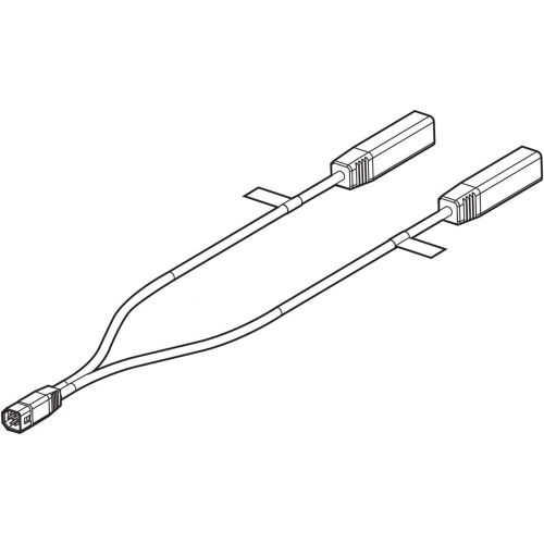  Humminbird 720101-1 9 M SIDB Y 9-Pin Side Imaging Dual Beam Splitter Cable