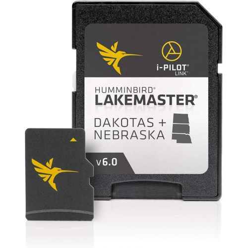  Humminbird 600013-5 LakeMaster Dakotas + Nebraska V6 Digital GPS Maps Micro Card