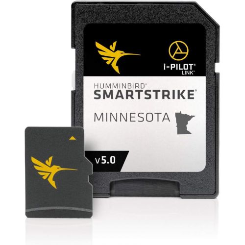  Humminbird 600038-5 SmartStrike Minnesota V5 (Includes Woods/Rainy) Digital GPS Maps Micro Card