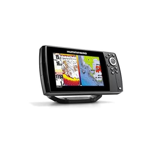  [아마존베스트]Humminbird Echo Finder GPS Card Plotter Complete with Transmitter Helix 7 Chirp GPS G3