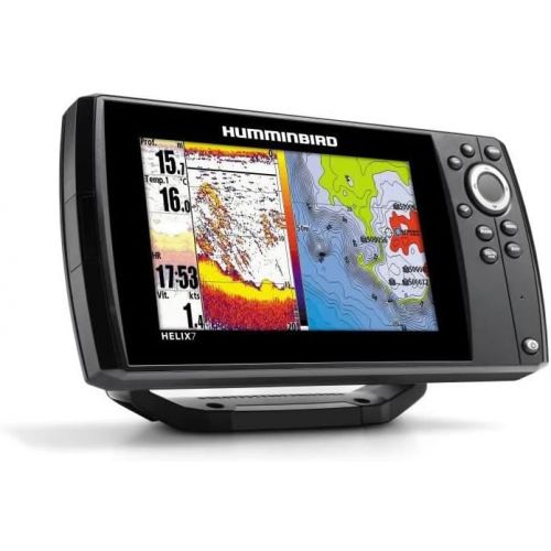  [아마존베스트]Humminbird Echo Finder GPS Card Plotter Complete with Transmitter Helix 7 Chirp GPS G3