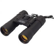 Humvee 10x25 Rubber Coated Compact Binoculars (Black)