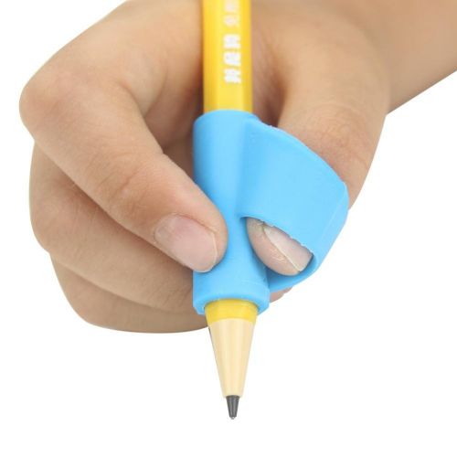  Bleistift Griffe Silikon,Hunpta Writing Handle Style Bleistifte Training Grip Halter fuer Kinder Studenten Kindergarten Erwachsene Rechts Handed the Aged Disabled Hands