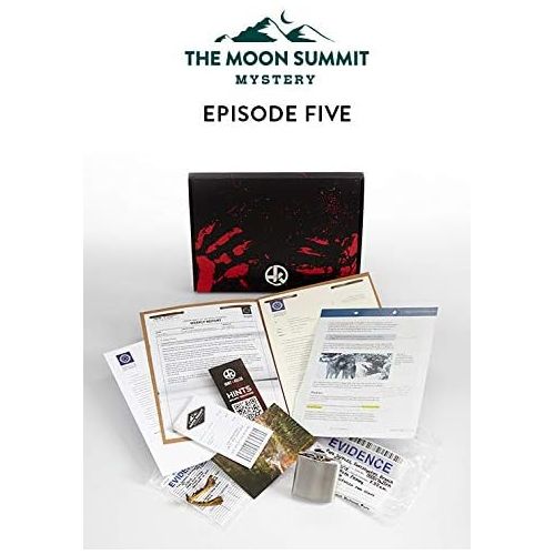  Hunt A Killer The Moon Summit Mystery Complete Box Set Special Edition, Murder Mystery Game, Unsolved Case for a Sole Detective or Multiple Date & Game Nights with Friends, Ages 14