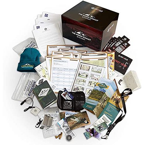  Hunt A Killer The Moon Summit Mystery Complete Box Set Special Edition, Murder Mystery Game, Unsolved Case for a Sole Detective or Multiple Date & Game Nights with Friends, Ages 14