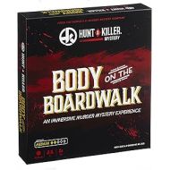 Hunt A Killer Body On The Boardwalk, Immersive Murder Mystery Game -Take on The Unsolved Case for Independent Challenge, Date Night, or with Family & Friends as Detectives for Game