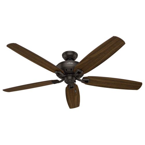  Hunter 60-inch Large Ceiling Fan with Light - Premier Bronze Finish