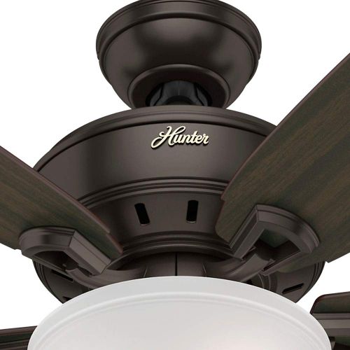  Hunter 60-inch Large Ceiling Fan with Light - Premier Bronze Finish