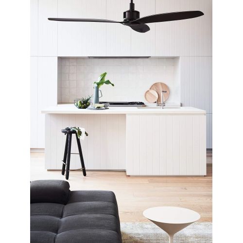  Lucci Air Viceroy Ceiling Fan with Remote and Wall Mount, 52, Matte Black