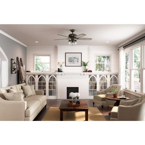  Hunter 53331 Crown Canyon 52 in. Indoor Regal Bronze Ceiling Fan