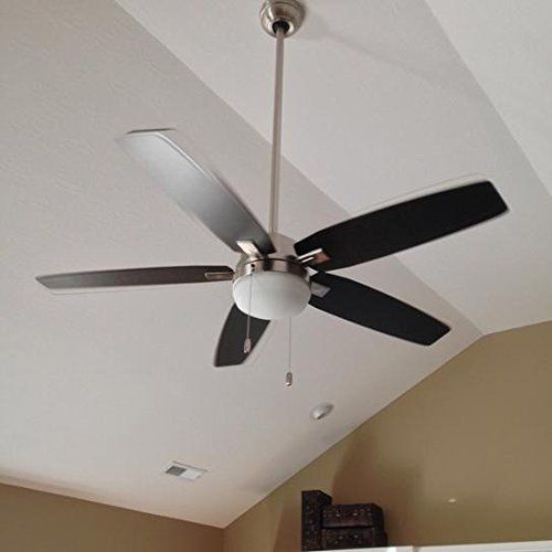  Hunter 59183 Antero 54 in LED Indoor Brushed Nickel Ceiling Fan with Light