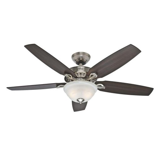  Hunter Heathrow 52 in. Brushed Nickel Ceiling Fan