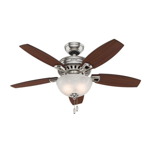  Hunter Holden 44 In. Brushed Nickel Ceiling Fan