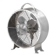 Hunter Deco Breeze Stainless Metal Table Fan, Steel