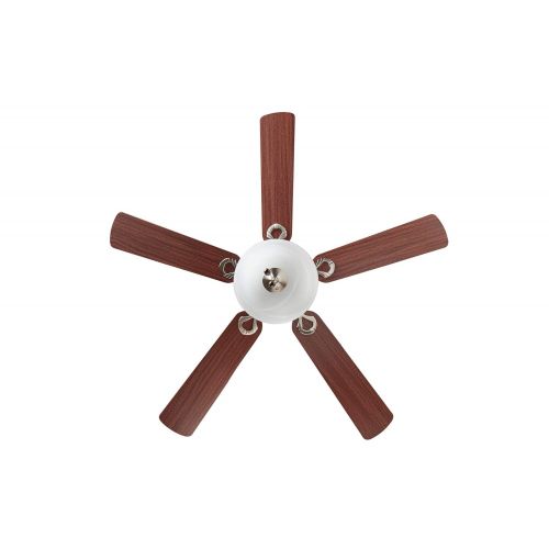  Hunter Hauslane CF1000 52 inch Classic Design Ceiling Fan in Brush Nickel Finish with LED Lamp and Five Blades!