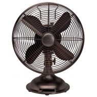 Hunter Fan 90406 12 Oscillating Desk Fan - oil rubbed bronze Color