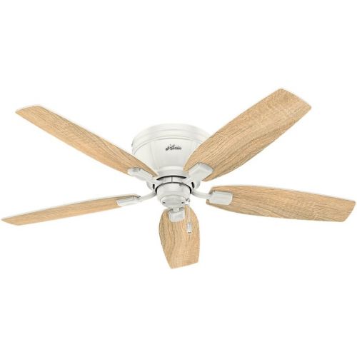  [아마존베스트]Hunter Fan Hunter 53378 Transitional 52`` Ceiling Fan With Light From Kenbridge Collection In White Finish, Large, See Image