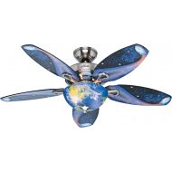 [아마존베스트]Hunter Fan Company 52298 Discovery Ceiling Fan, 48, Brushed Nickel