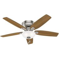 Hunter Fan Company 53380 52 Kenbridge Ceiling Fan with Light, Large, Brushed Nickel Finish