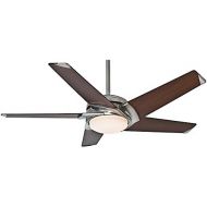 Hunter Fan Company 59164 Casablanca Stealth Indoor Ceiling Fan with LED Light and Remote Control Brushed Nickle, 54-inch