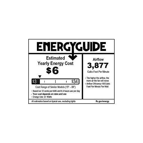  Hunter Fan Company 59164 Casablanca Stealth Indoor Ceiling Fan with LED Light and Remote Control Brushed Nickle, 54-inch