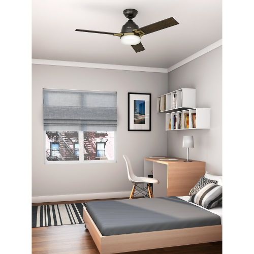  Hunter Fan Company 59220 Ceiling Fan, Small, Noble BronzeModern Brass