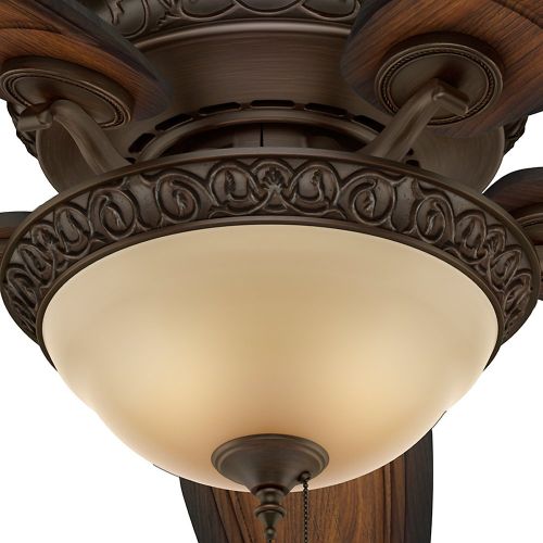  Hunter Fan Company Hunter 54 Brushed Cocoa Ceiling Fan, Brown