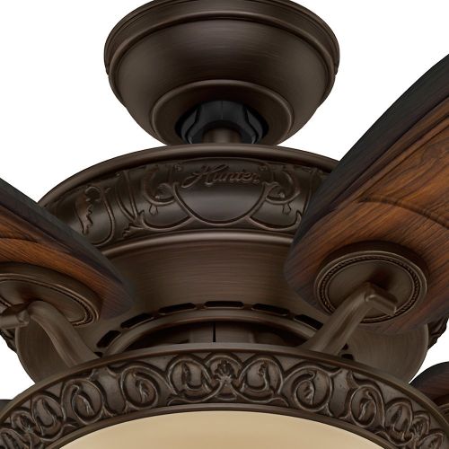  Hunter Fan Company Hunter 54 Brushed Cocoa Ceiling Fan, Brown