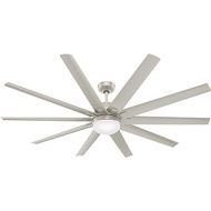 Hunter Fan Company 50718 Overton Ceiling Fan, 72, Matte Nickel