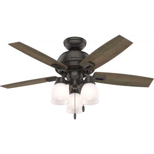  Hunter Fan Company 50272 Donegan Ceiling Fan, 44, Noble Bronze Finish