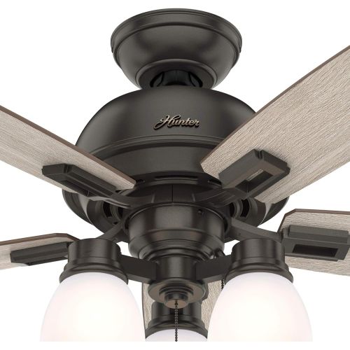  Hunter Fan Company 50272 Donegan Ceiling Fan, 44, Noble Bronze Finish