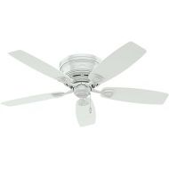 Hunter Fan Company Hunter Sea Wind Indoor / Outdoor Ceiling Fan with Pull Chain Control, 48, White