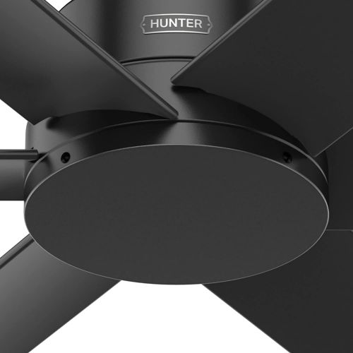  Hunter Fan Company 51180 Kennicott Ceiling Fan, 52, Matte Black