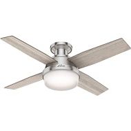 Hunter Fan Company Hunter Dempsey ?50282 Indoor Low Profile Ceiling Fan with LED Light and Remote Control, 44 Inch