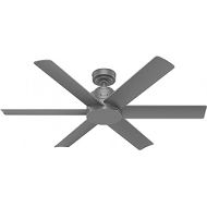 Hunter Fan Company 51179 Kennicott Ceiling Fan, 52, Matte Silver