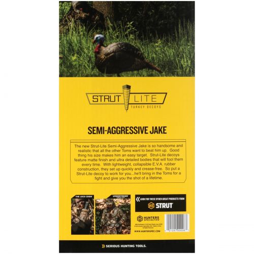  Hunters Specialties Strut-Lite Jake Turkey Decoy
