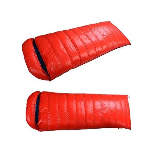  Huntingdoor -10 Degree Outdoor Camping Hiking Cold Winter Envelope Sleeping Bag Duck Down Sleeping Bag 1000 fill