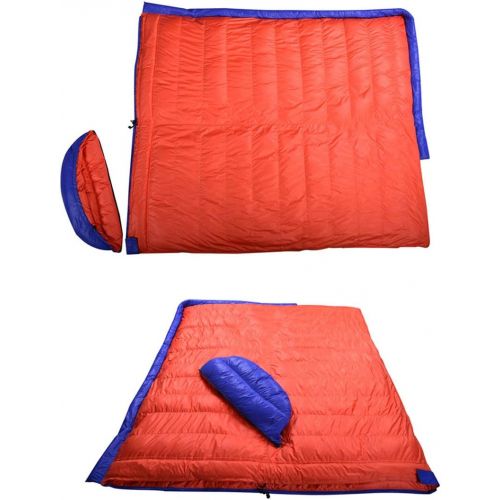  Huntingdoor -10 Degree Outdoor Camping Hiking Cold Winter Envelope Sleeping Bag Duck Down Sleeping Bag 1000 fill