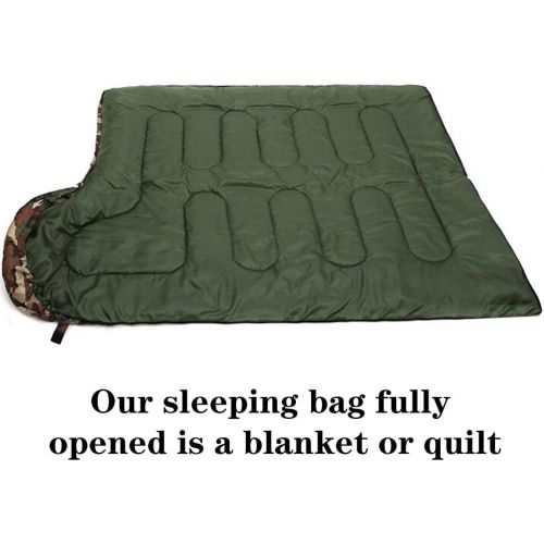  Huntingdoor Envelope Sleeping Bag Ultra Light Camping Sleeping Bags 20 Degree Sleeping Bag