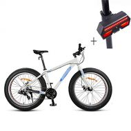 Huoduoduo Bike, Mountain Bike, 26 Inch 24 Speed Disc Brake Aluminum high-end Off-Road Vehicle,Suitable for Outdoor Travel Climbing, Bicycle Turn Signal