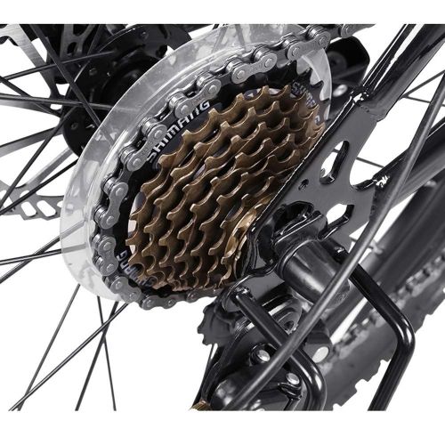  Huoduoduo Bike, Mountain Bike, 22 Inch 24 Speed Disc Brake High-Carbon Steel Off-Road Vehicle,Suitable for Outdoor Travel Mountaineering, Bicycle Turn Signal