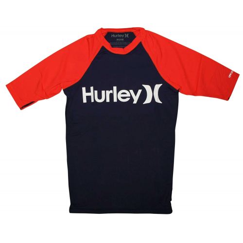  Hurley One & Only SS Rash Guard - Midnight Navy