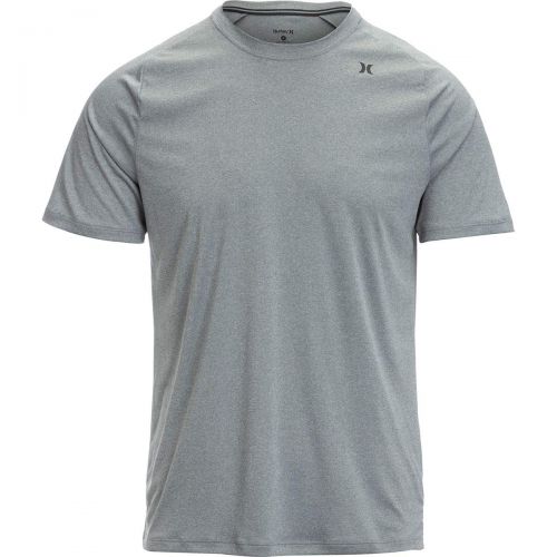  Hurley Mens Quick Dry Short-Sleeve T-Shirt Rash-Guard