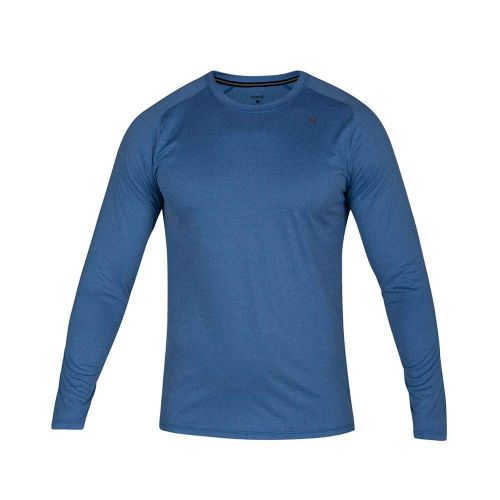  Hurley Mens Quick Dry Long-Sleeve T-Shirt Rash-Guard