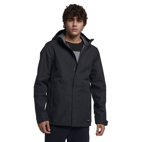  Hurley Mens JJF Outrider 3 Shell Hooded Jacket