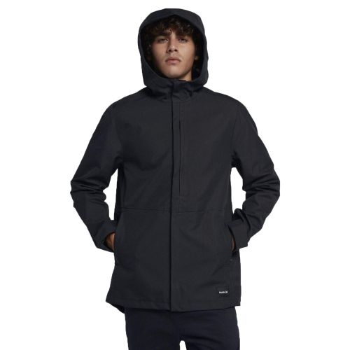  Hurley Mens JJF Outrider 3 Shell Hooded Jacket