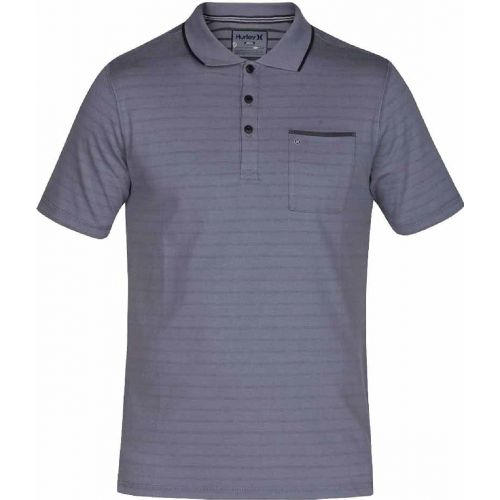  Hurley Mens Dri-FIT Hype Short Sleeve Polo Shirt