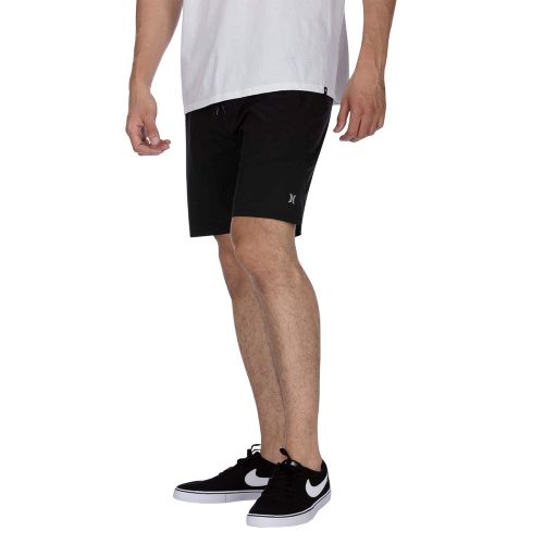  Hurley Mens Elastic Waist 18 inch Phantom Alpha Trainer Gym Short