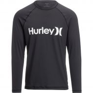 Hurley One and Only LS Surf Shirt - Black/White